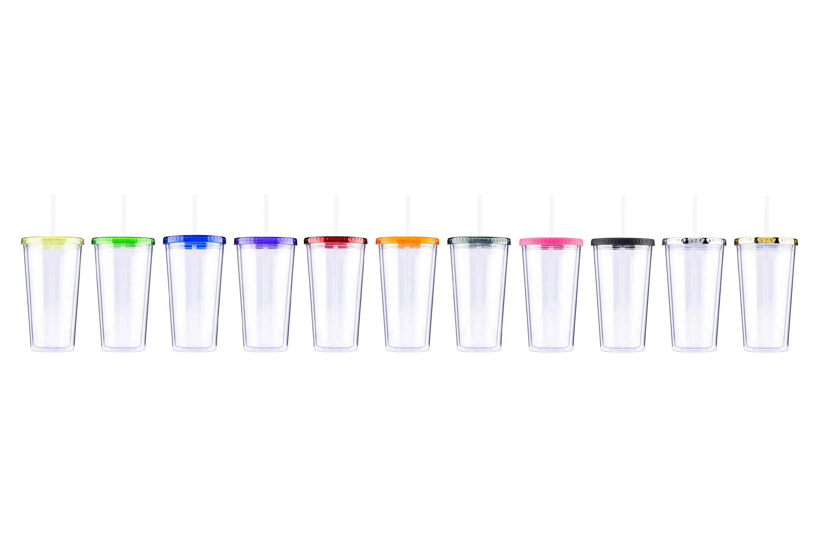 20 oz Venti Slurpy Clear with Solid Lid Tumbler