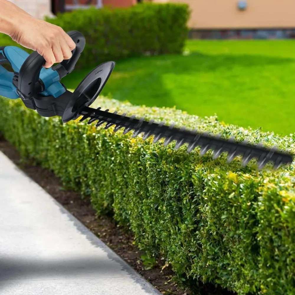 36V Cordless Electric Hedge Trimmer | Garden Cutter Pruner | With 3 Batteries