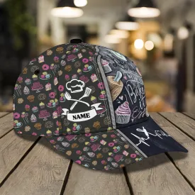 3D Classic Cap Baker Personalized Name Cap 8 Nama394 Namashops