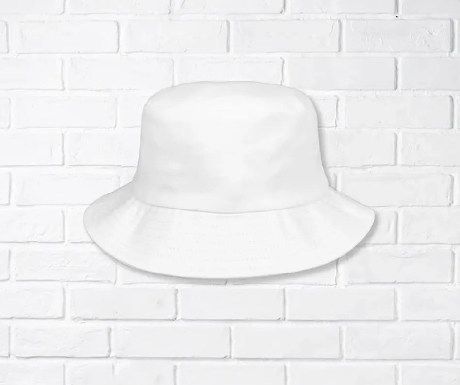 CDNIS White Logo Fisherman Hat
