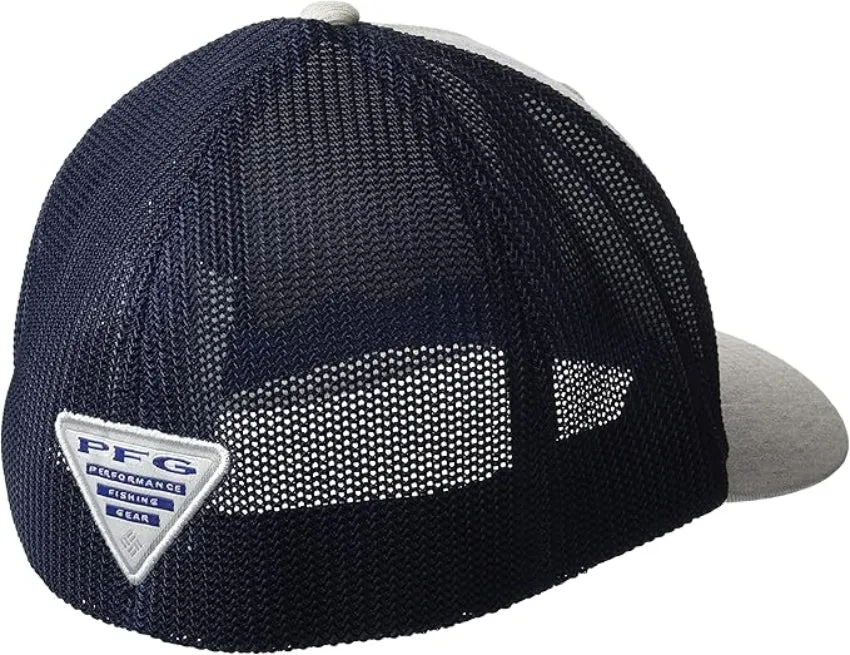 Columbia PFG Leather Fish Flag Mesh Hat L/XL XU0191-271