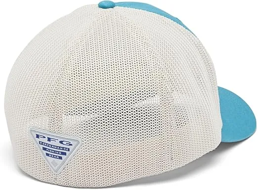 Columbia PFG Leather Fish Flag Mesh Hat S/M XU0191-430