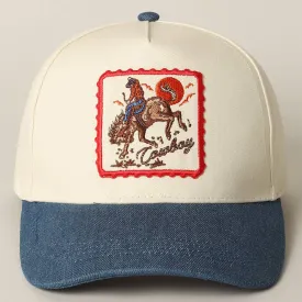 Cowboy Embroidery Hat