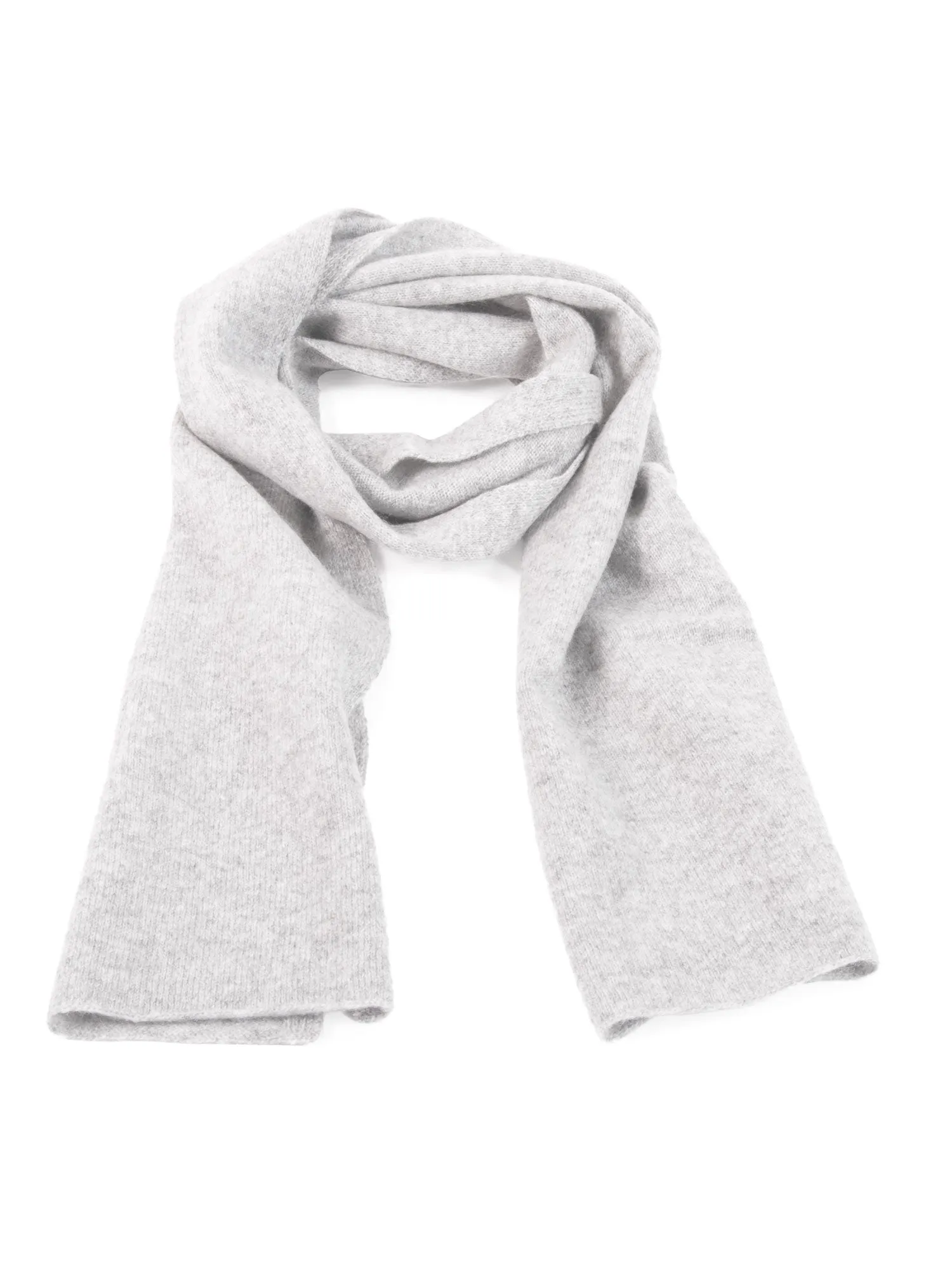 Mini scarf "Softy" - light grey