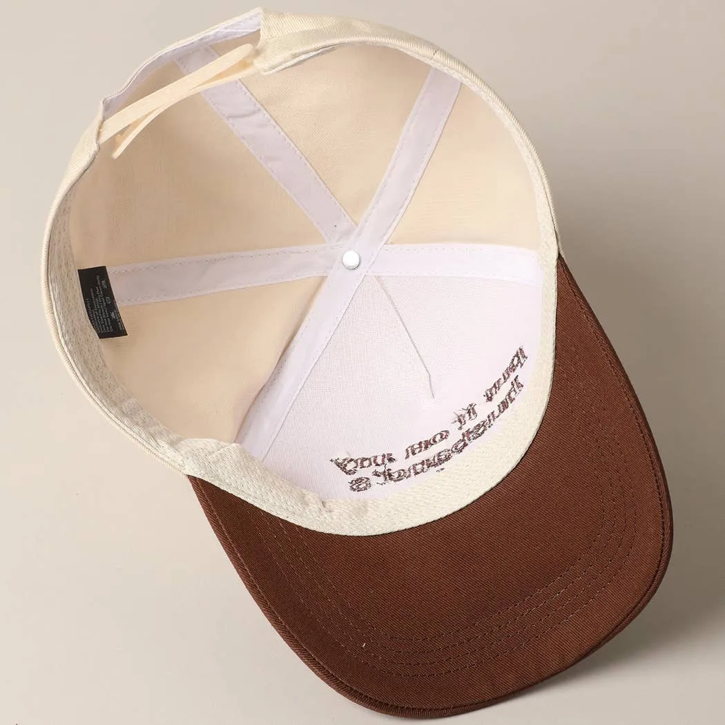 Put it on my husband's tab cap