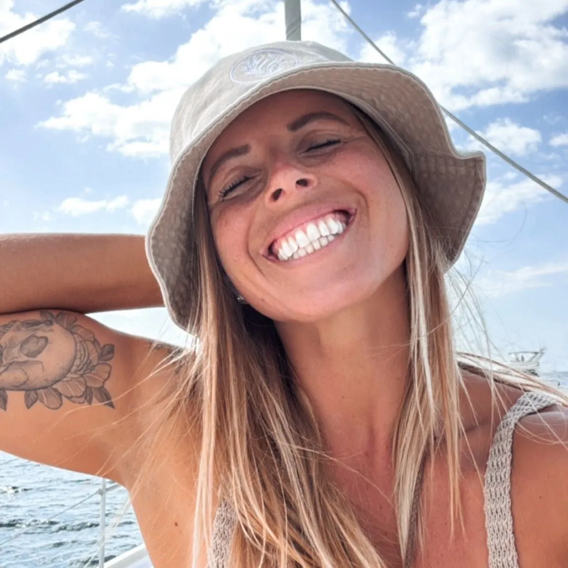 Salinity Swimwear Organic Cotton Bucket Hat