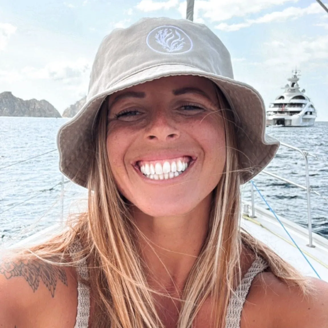Salinity Swimwear Organic Cotton Bucket Hat