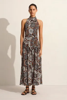 Scarf Halter Dress Dahlia Scarf Halter Dress Dahlia