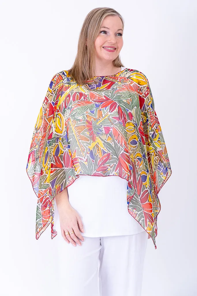 Silk Poncho, Tropikal