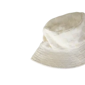 Terry Bucket Hat in Salt Check Terry Bucket Hat in Salt Check