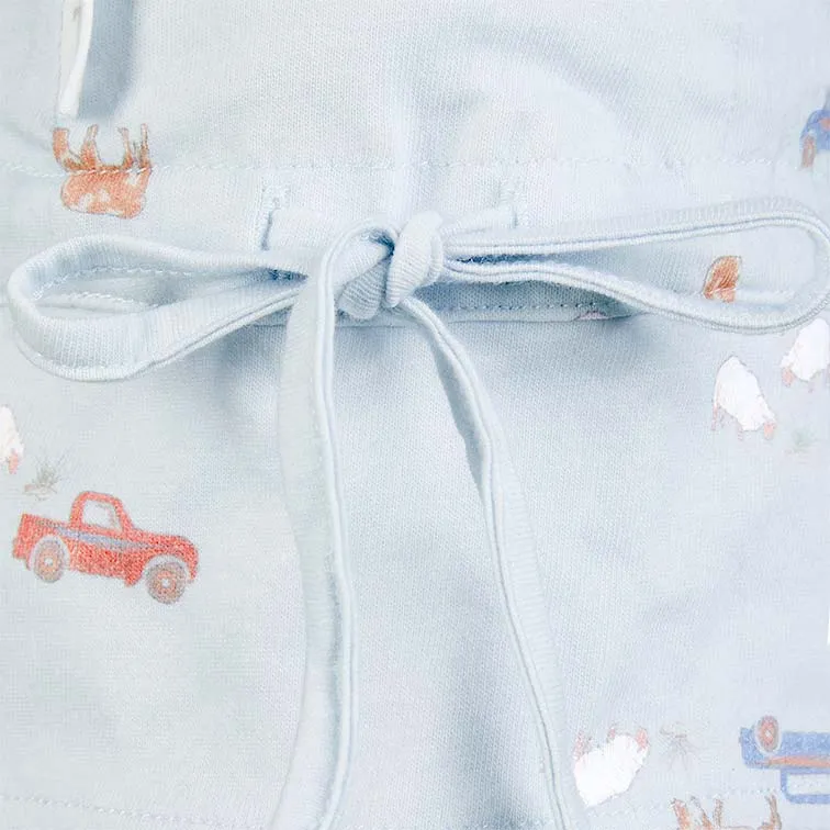 Toshi Baby Flap Cap - Sheep Station