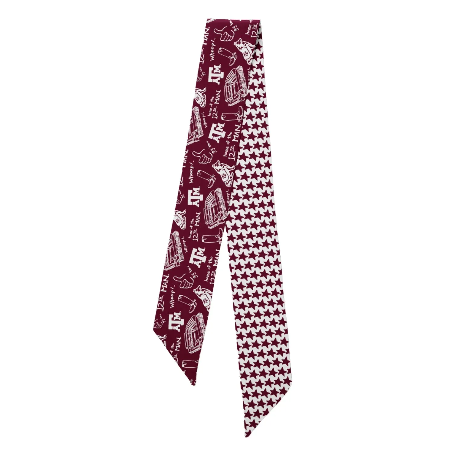 Victory Lap Texas A&M Twilly Scarf