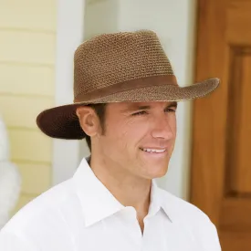 Wallaroo Hats Outback Mens Sun Hat - Brown OUT